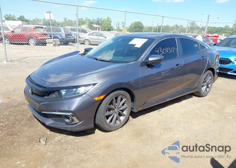 2020 Honda Civic Ex z USA, uszkodzony, nr VIN 19XFC1F38LE217221